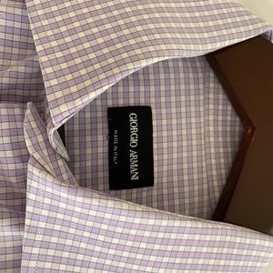 Georgia Armani button down shirt